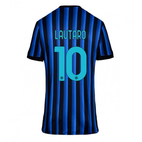 Ženski Nogometni dresi Inter Milan Lautaro Martinez #10 Domači 2025-26 Kratek Rokav